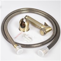 Brass Shataff Bidet Douche Shower Toilet Sprayer Kit &amp;amp;amp; 1.5m hose 02-089