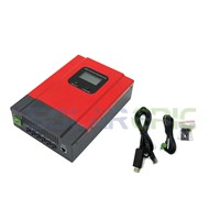 40A MPPT Solar Charge Controller DC 12V/24V/36V/48V Auto Battery Charger Regulator CE Max PV Input 130V With LCD Display