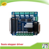 5 Axis USB Breakout Board For CNC Single Stepper Motor Driver Controller