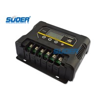 Suoer solar charge controller 48v pwm solar charge controller price solar charger controller 50a with LCD display(ST-W4850)