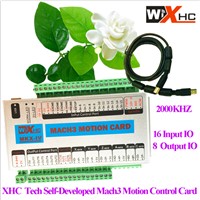 3 Axis mach3 CNC breakout board 2000KHZ frequency Mach3 motion Control card Usb cable motion controller card
