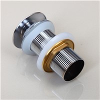 CUPC Bathroom Vessel Brass Pop Up Drain without Overflow for Home Bars Sinks