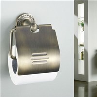 Xogolo Wholesale And Retail Bronze Antique Strudy Bathroom Paper Towel Holder Toliet Paper Roll Holder Accessories