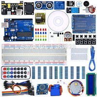 UNO Project Super Starter Kit with Tutorial, 5V Relay, UNO R3, Power Supply Module, Servo Motor, 9V Battery with DC,ect.