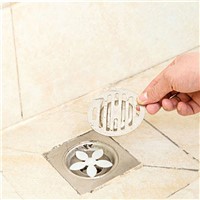 Bathroom Drain Hair Shower Catcher Clean Bathtub Plumbing Filter Sewer Stopper