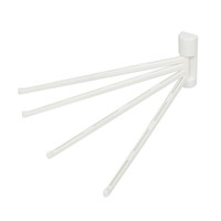 New Plastic Swing 4 Arms Towel Bar Rack Holder 13 Inch Long