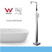 WELS and CUPC Top quality!Brass Chrome Polished Floor Standing Bathroom bath waterfall faucet.Luxury Shower sets