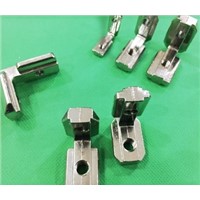2020-European standard corner slot connection parts built-in angle slot aluminum fitting L-Shaped  right angle corner