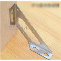 145x65mm Three stainless steel surface fixing Multifunctional furniture hardware fittings universal angle   thickness:3mm