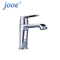 jooe modern bathroom basin faucet brass hot and cold water tap Brass chrome bathroom tap torneira do banheiro robinet lavabo