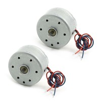 Hot sale2PCS RC300 6000RPM DC 1.5-9V Micro Motor for CD DVD Player