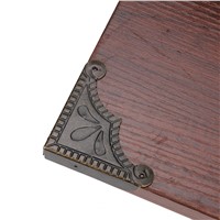 20pcs Decorative Box Corner Protectors Bronze Desk Edge Cover 56x12.5mm