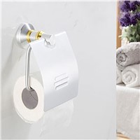 1 Pcs European Simple Aluminum Toilet Paper holder Tissue Hanger Chrome