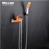 New bathroom colorful shower mixer set with hand shower bathroom shower mixer tap bathroom shower set