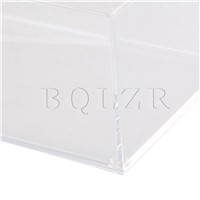 BQLZR 226 x 125 x 84mm Acrylic Rectangular Tissue Box Case Transparent