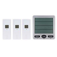 Original WS-10 Ambient Weather Wireless LCD Digital Thermometer Humidity Indoor/Outdoor 8 Channel Thermo Hygrometer