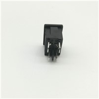 Rocker Switch KCD1-104  4 Pin 6A 250V 10A125VRed Button With Light   On - Off Rocker Power Switches