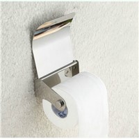 Wall Mounted Bathroom Toilet Roll Paper Holder WC Rolhouder Sliver Holder For Paper Towels Stainless Steel Toilet Paper Holder