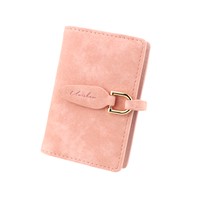 20 Card Slots Matte Pu Leather Women Card Holders Fashion Candy Color Credit Card Wallet Brand Women Business Card Holder
