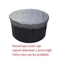 240cm diameter x 30cm high ROUND spa hot tub cover cap bag Other Size can be available