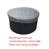 ROUND spa cover cap bag 220cm diameter x 30cm high Other Size can be available
