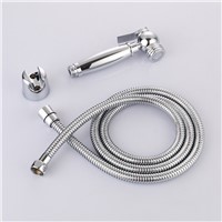 MAIDEER Chrome solid brass copper Sprayer hand held toilet bidet spray shattaf toilet shower head jet set--MD-N17