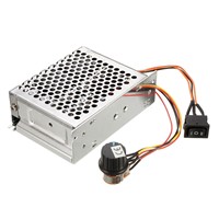 10-50V 40A DC Motor Speed Controller Reversible PWM Control Regulator Switch For Machine Parts