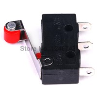 10PCS Micro Roller Lever Arm Normally Open Close Limit Switch KW12-3 125V 5A