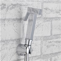 MAIDEER Chrome solid brass copper Sprayer hand held toilet bidet spray shattaf toilet shower head jet set--MD-N28