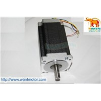 (EU Ship-No Tax-no damage)-3PCS Wantai Stepper Motor Nema34 with 1232oz-in,5.6A,Single Shaft,WT86STH118-6004A,Highly Recommended