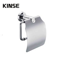 Brass Toilet Paper Holders Paper Holders Roll Paper Box Waterproof Chrome Finish Bathroom Accessories