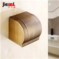 All Copper Paper Holder Roll Tissue Holder Hotel Works Toilet Roll Paper Tissue Holder Box Surface Antique Drawing treatment 107