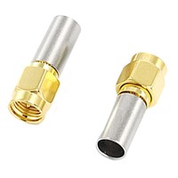 20 lots 5 in 1 SMA Male Plug RF Coaxial Connector Crimp for RG142 RG400 LMR195 RG223