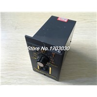 AC 220V Input Panel Mount DC Motor Speed Controller Switch 24V