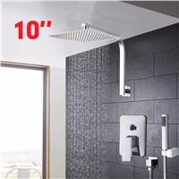 Torayvino Bathroom Shower Set Superb In Workmanship 10 Inch Bathroom Faucet Rainfall Shower Heads Distinguished Shower Faucet