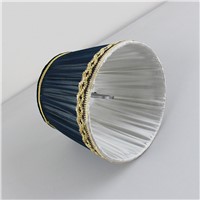 DIA 15cm/5.9inch High Quality Deep Blue color Lace Lampshades for lamp, Clip on