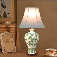 Chinese style traditional fabric lampshade rustic 30cm*22cm white lamp shade ZSTCDSC-BZ001
