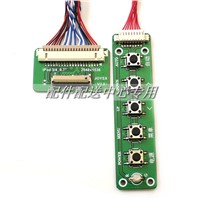4K eDP HDMI LVDS Controller Board LCD Display Driver Sets Support 2048x1536 51 Pins for iPad 3 ,4 ,9.7&#39;&#39;Panel