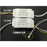 LED driver AC 150- 250V 280mA (12 - 24)*2W Power Supply Transformer Ballast + Terminal plug for Absorb Dome Light / Ceiling lamp