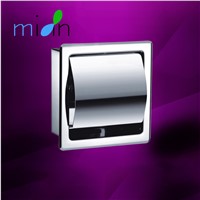 Bathroom Stainless Steel Toilet Paper Holder Polished Chrome Wall Mounted Concealed Bathroom Roll Paper Box Waterproof