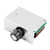 4000W 220V SCR Voltage Regulator Adjust Motor Speed Control Dimmer Thermostat Drop Shipping