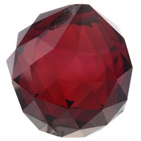 40mm Red Crystal Ball Prisms by Gift Square