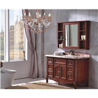 High-end qulaity bathroom cabinet with mirror cabinet 0281-B6004