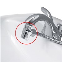 Brass Diverter Aerator for Kitchen Sink Mixer Tap Bathroom Shower Basin Faucet Spout Replacement Part M22 X M24, Chrome