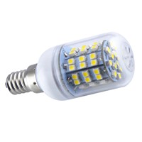 FDDT- Generic Energy Saving E14 60 SMD 3528 LED 450LM Corn Light Lamp Bulb 3000-3500K Equivalent Halogen 50W Warm White