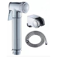 Solid brass Toilet Handheld Bidet Shower Spray Shattaf Kit Sprayer+Hose+Holder