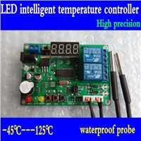 High precision Digital display intelligent temperature controller with 2 probe