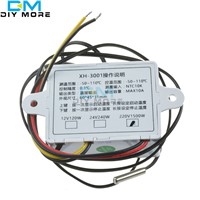 XH-W3001 W3001 Temperature Controller Digital LED Temperature Controller Thermometer Thermo Controller Switch Probe 220V