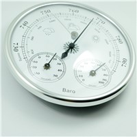 Hot selling Wall mounted household thermometer hygrometer high accuracy pressure gauge air weather instrument barometers