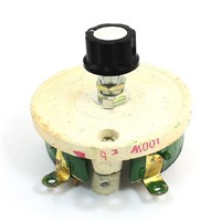 100W 5 Ohm Ceramic Wirewound Potentiometer Volume Control Disk Rheostat